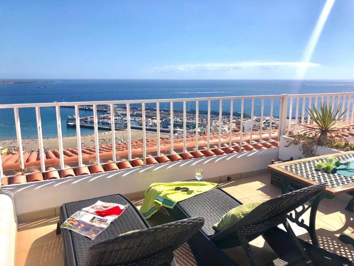 Апартаменти Amazing Sea Views In Cactus Blanco Лос-Крістіанос Екстер'єр фото