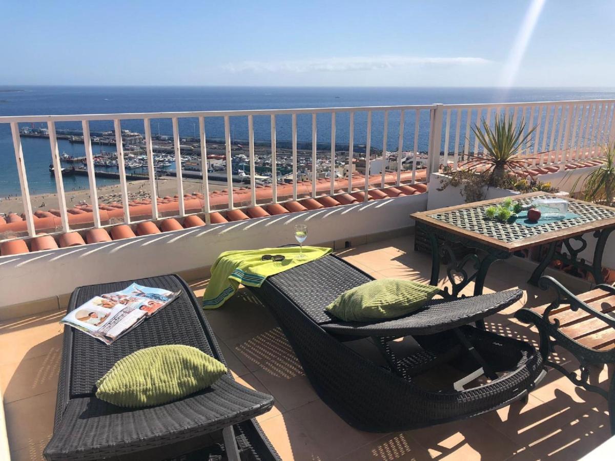 Апартаменти Amazing Sea Views In Cactus Blanco Лос-Крістіанос Екстер'єр фото